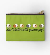 Life's better with guinea pigs Studio Pouch
