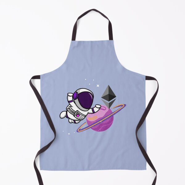 Item preview, Crypto astronaut - Ethereum to the moon designed and sold by Crypmetal.