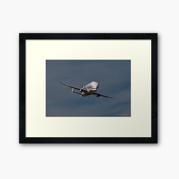 The happiest aircraft flying Framed Art Print