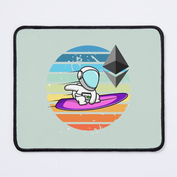 Item preview, Crypto astronaut - Ethereum to the moon designed and sold by Crypmetal.