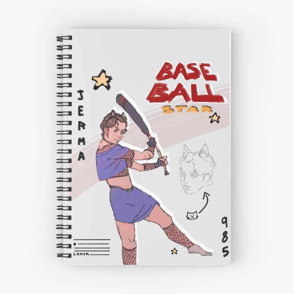 Item preview, Jerma baseball star designed and sold by Lokhy.