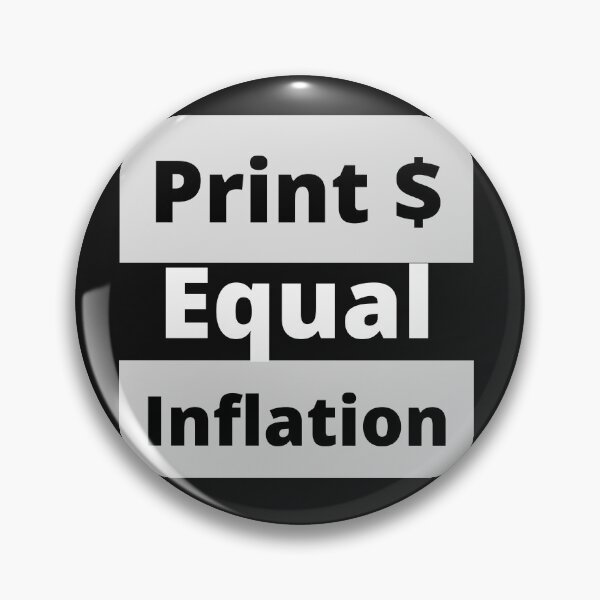 Item preview, Print $ Equal Inflation designed and sold by weeomano.