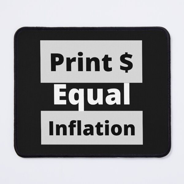 Item preview, Print $ Equal Inflation designed and sold by weeomano.