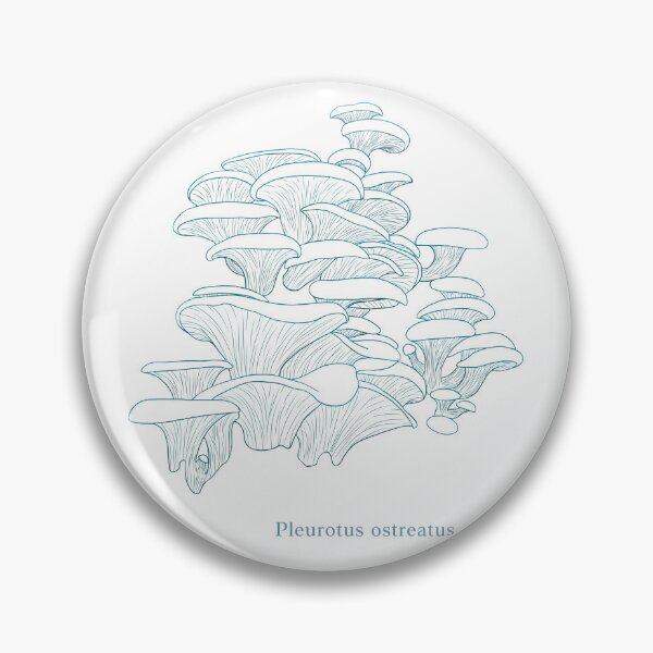 Item preview, Oyster Mushroom Lineart designed and sold by C4ptainRavioli.