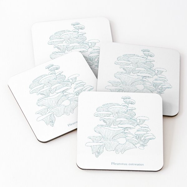 Item preview, Oyster Mushroom Lineart designed and sold by C4ptainRavioli.