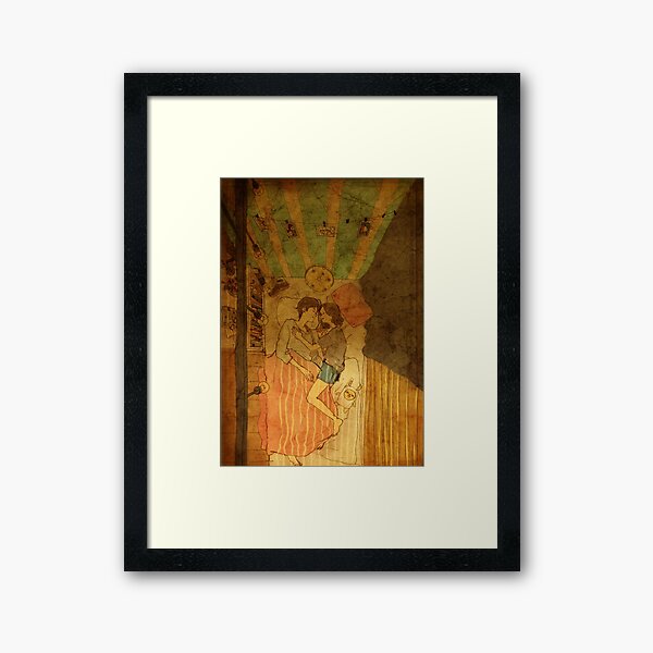 Sunday morning Framed Art Print