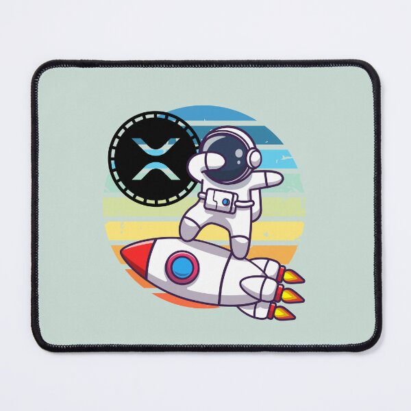 Artikelvorschau, Krypto-Astronaut - XRP zum Mond entworfen und verkauft von Crypmetal.