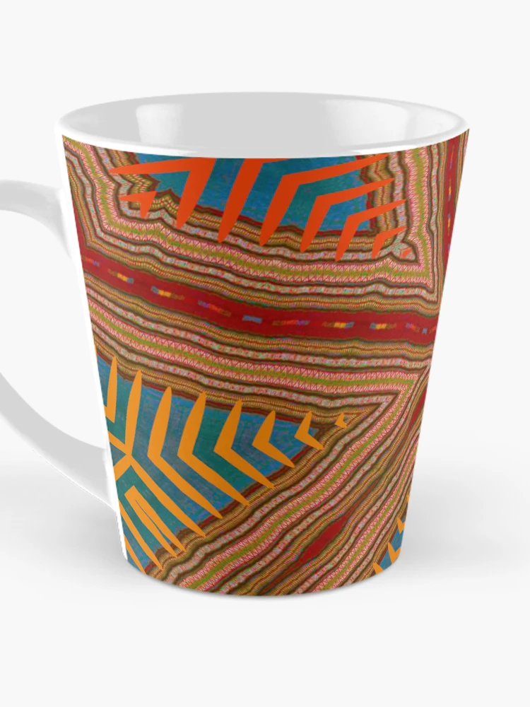 Thumbnail 3 of 4, Coffee Mug, CUTE ABSTRACT NATIVE AMERICAN RUG. designed and sold by Ralek.