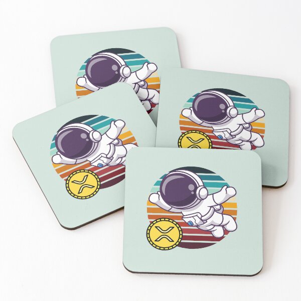 Item preview, Crypto astronaut - XRP to the moon designed and sold by Crypmetal.