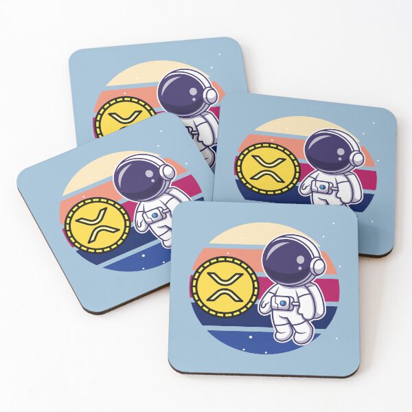 Item preview, Crypto astronaut - XRP to the moon designed and sold by Crypmetal.