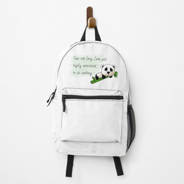 Item preview, Lazy Panda funny quote designed and sold by Roshanay fatima.