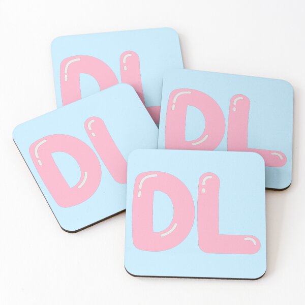 Item preview, Logotipo de DL - Rosa caramelo designed and sold by DF3.