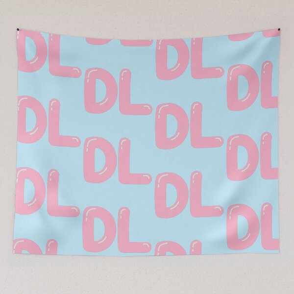 Item preview, DL logo - Candy pink designed and sold by DF3.