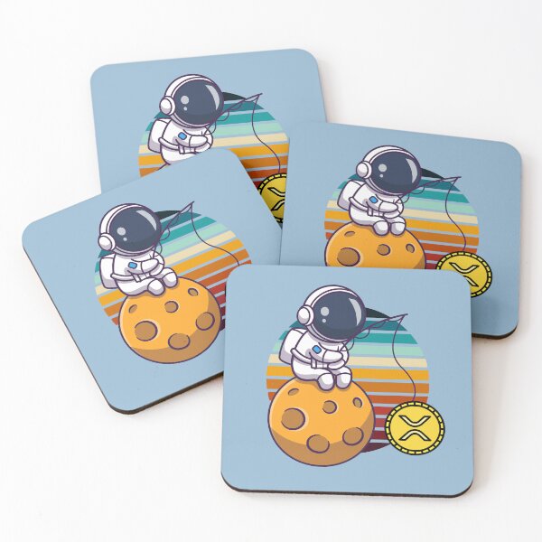 Item preview, Crypto astronaut - XRP to the moon designed and sold by Crypmetal.