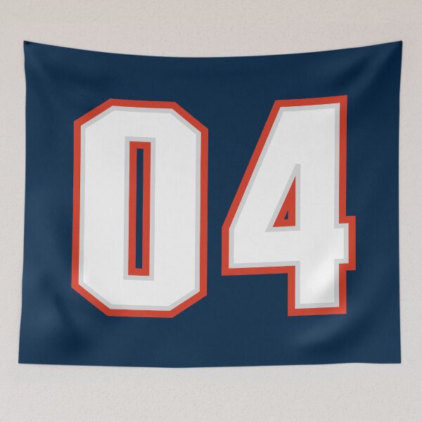 Item preview, American Football Number four Sports Lucky Number 4 From New England  designed and sold by Urosek.