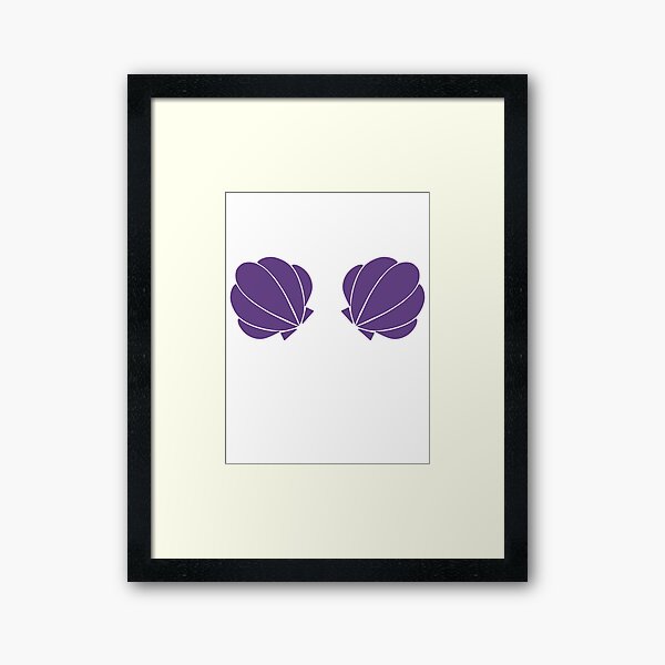 Mermaid Shells Framed Prints for Sale