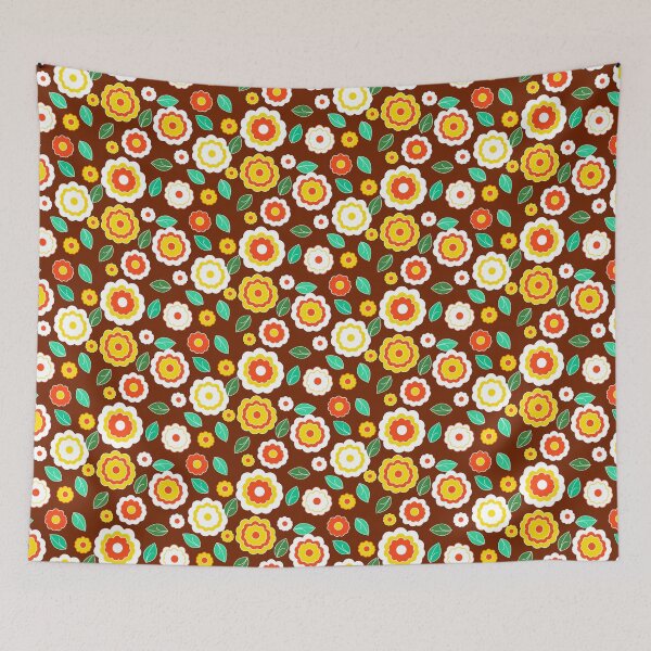 Item preview, Retro Floral designed and sold by liveinpaper.