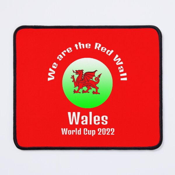 Item preview, Wales World Cup 2022 red Wall designed and sold by Aurorapod.