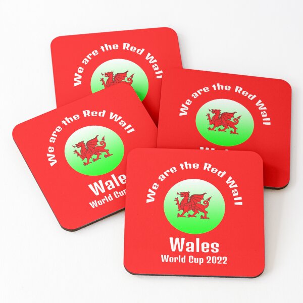 Item preview, Wales World Cup 2022 red Wall designed and sold by Aurorapod.