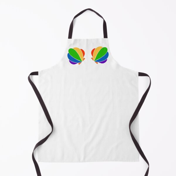 Item preview, Rainbow Mermaid Shell Costume Top designed and sold by TheMermaidGlory.