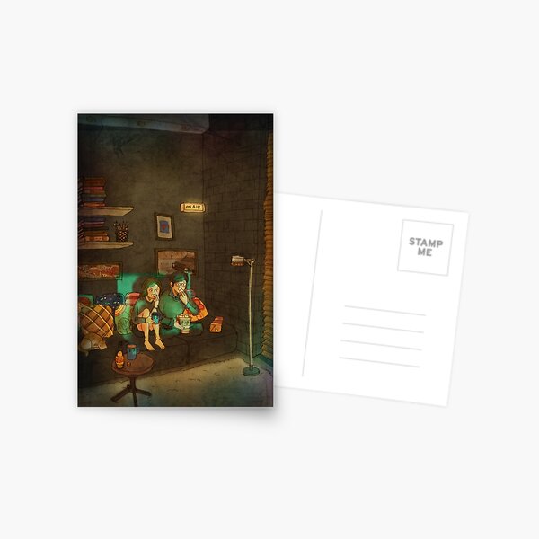 Movie night Postcard