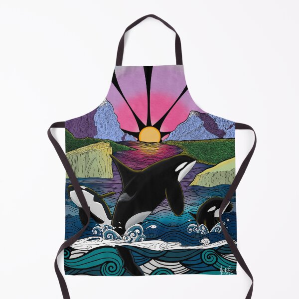 Item preview, Orcas in Alaska designed and sold by JulesOfTheSea21.