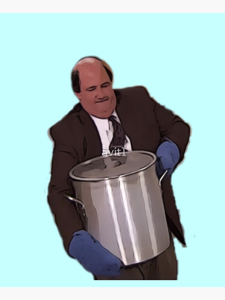 Binging with Babish: famous chili The Office us, digital artwork, Willow Days by avit1