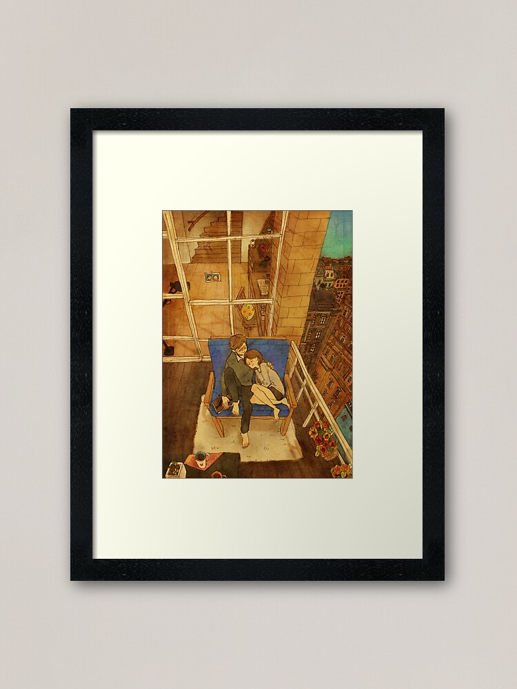 Alternate view of Nap time Framed Art Print