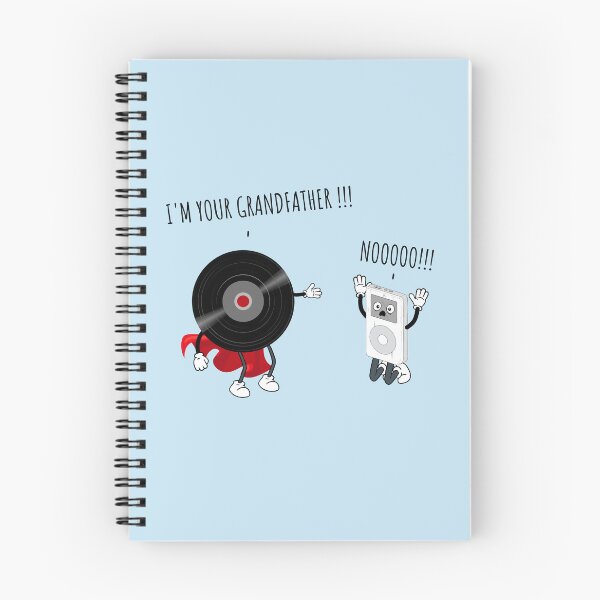 Item preview, Vinyl And MP3 Player Grandfather And Son Funny Musical Evolution For Music Lovers  designed and sold by Funwithmusic.