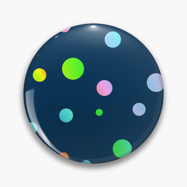 Item preview, colorful dots on blue | multicolor dots  designed and sold by lausn.