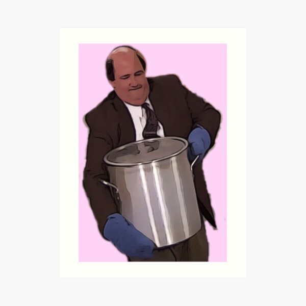 "Binging with Babish famous chili The Office us, digital artwork
