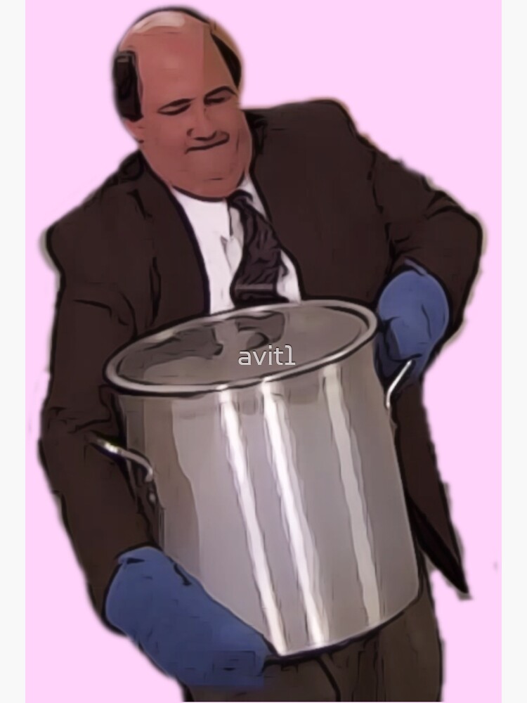 "Binging with Babish famous chili The Office us, digital artwork