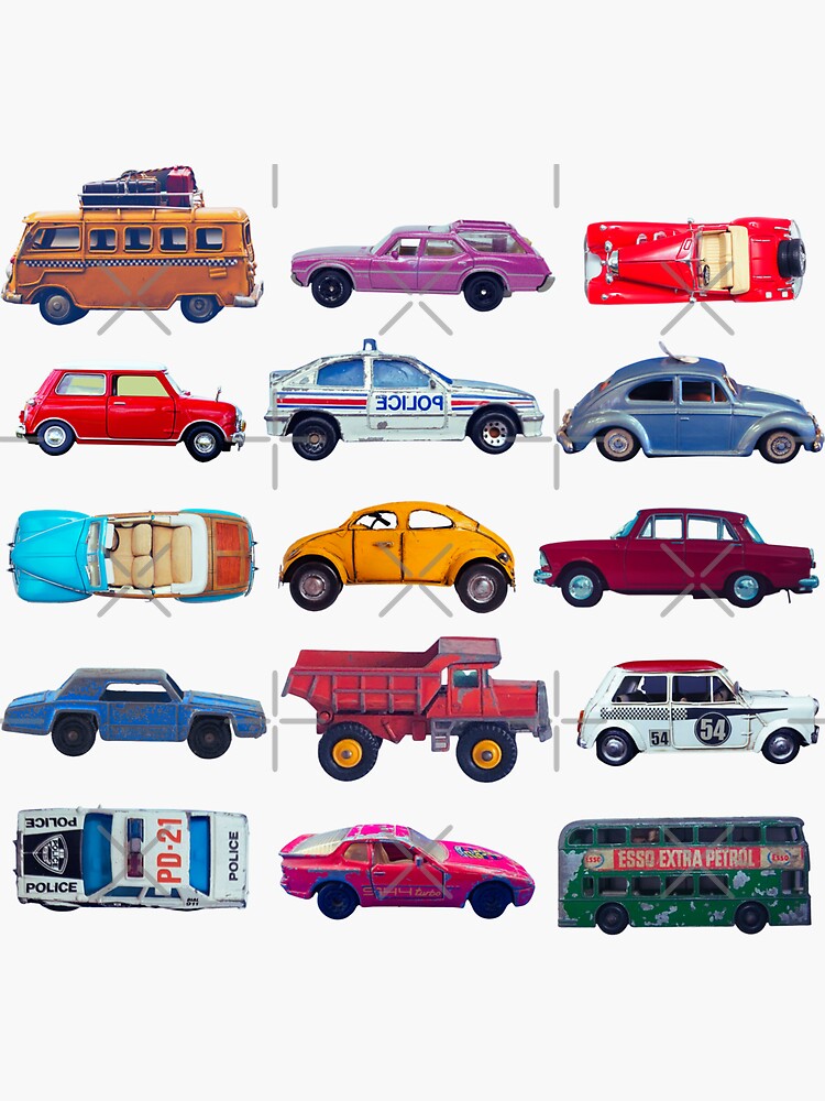 Vintage toy cars