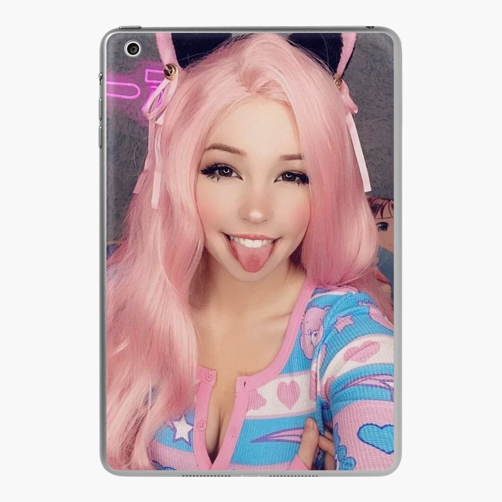 cute belle delphine sexy tounge face iPad Case & Skin for Sale by  Harshler-Art