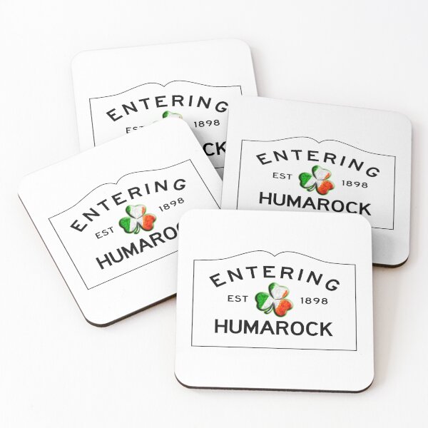 Item preview, Entering Humarock Road Sign w/Shamrock- Scituate, Massachusetts designed and sold by SouthShorePics.