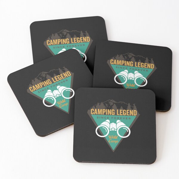 Item preview, Camping Legend Since Forever designed and sold by Rainbow Designs.
