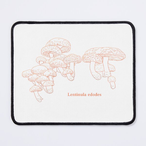 Item preview, Shiitake Mushroom Lineart designed and sold by C4ptainRavioli.