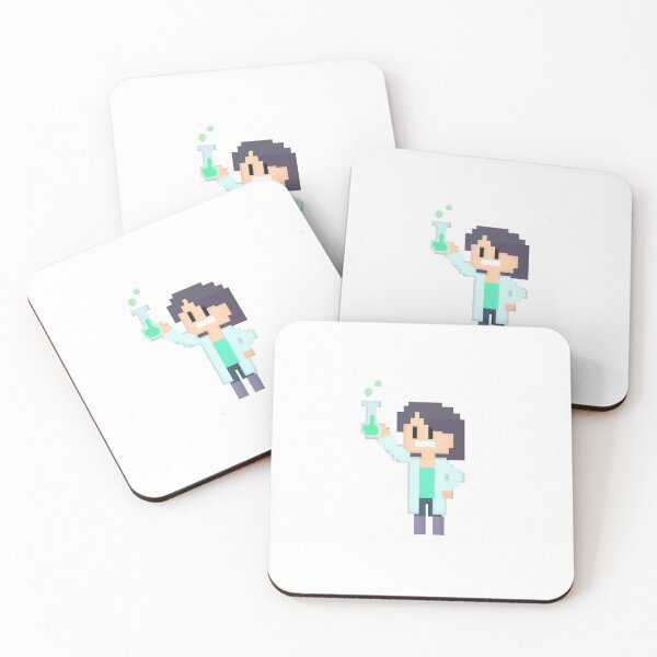 Item preview, Pixel art scientist - women in STEM designed and sold by Maple Design Studio.