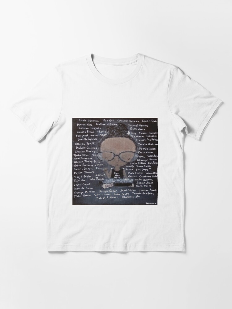 Alternate view of Say Her Name Essential T-Shirt
