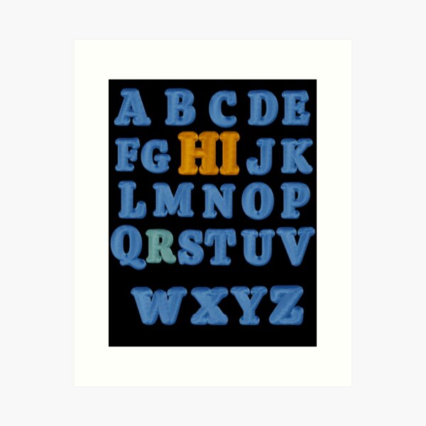 Alphabet Lore Latter Z Copy Art Board Print for Sale by TheHappimess