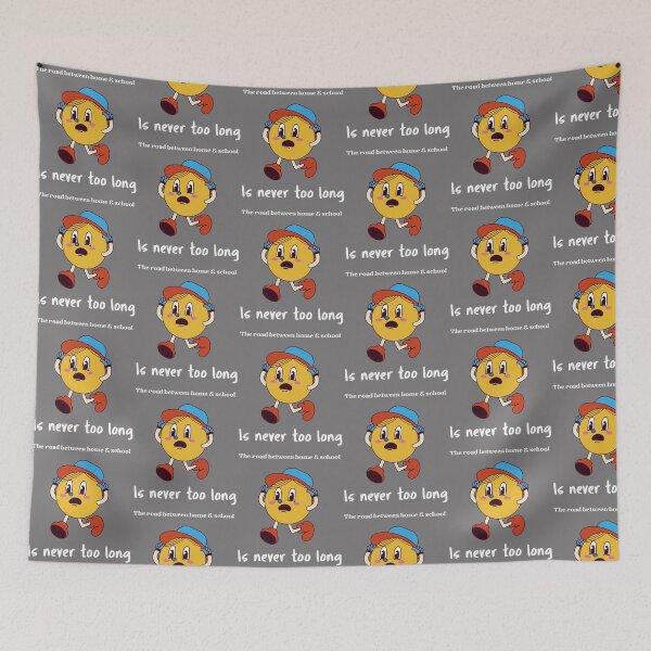 Item preview, The road from home to school is never too long designed and sold by Brewed  Styles.