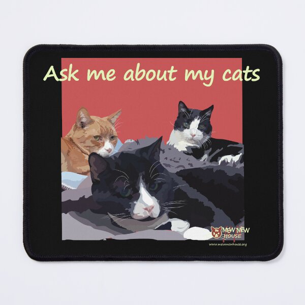 Item preview, Ask me about my cats designed and sold by PaleoPix.