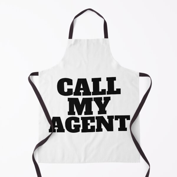 Item preview, Simple black and white funny call my agent designed and sold by yoshra.