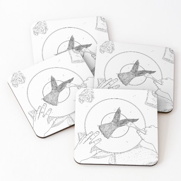 Item preview, Graphic illustration "Meal" with fish tail designed and sold by Grobik.