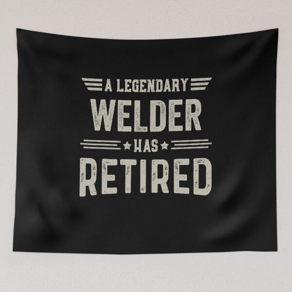 Item preview, The Legendary Welder Has Retired T Shirt, Welder Retirement Party Gift, Legend, Retiring Birthday Christmas Gift designed and sold by xlnv.