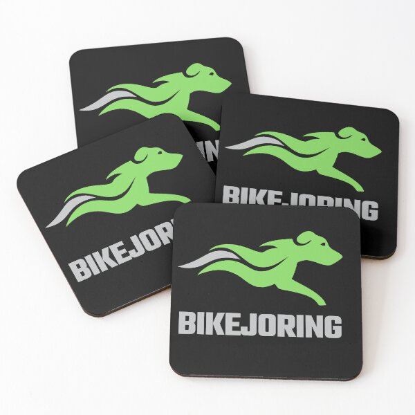 Item preview, Bikejoring - Green Dog designed and sold by Hallamalla.