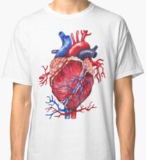 Aquarell Herz Classic T-Shirt