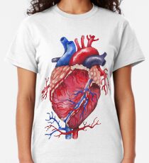 Aquarell Herz Classic T-Shirt