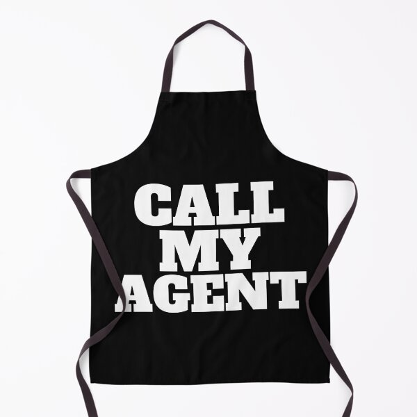 Item preview, Simple black and white funny call my agent designed and sold by yoshra.
