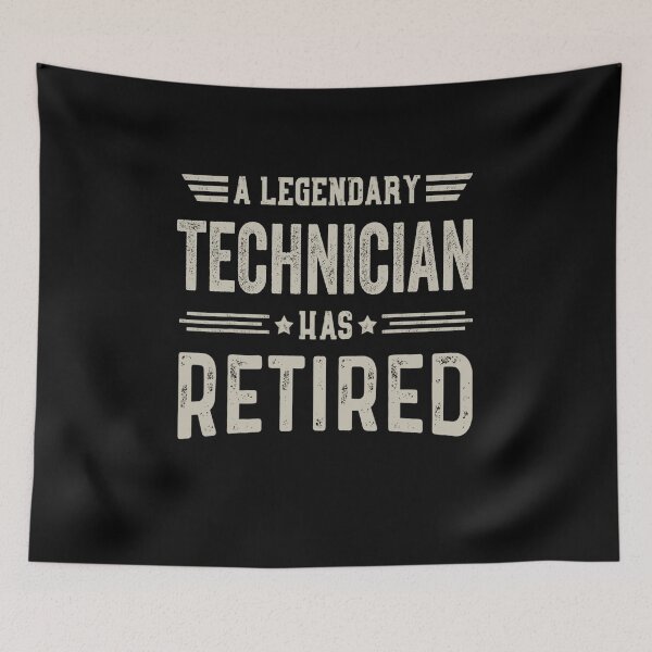 Item preview, The Legendary Technician Has Retired T Shirt, Technician Retirement Party Gift, Legend, Retiring Birthday Christmas Gift designed and sold by xlnv.